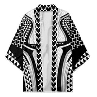 Hawaiian Kakau Art Tattoos Aquaman Style Kimono White Version - Wonder Print Shop