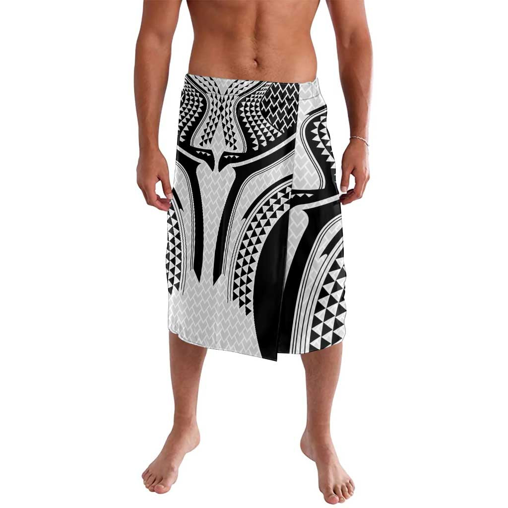 Hawaiian Kakau Art Tattoos Aquaman Style Lavalava White Version - Wonder Print Shop