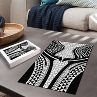 Hawaiian Kakau Art Tattoos Aquaman Style Puzzle White Version - Wonder Print Shop