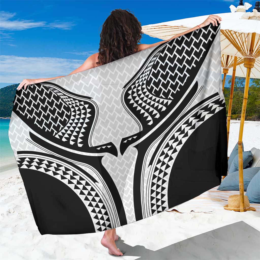 Hawaiian Kakau Art Tattoos Aquaman Style Sarong White Version - Wonder Print Shop