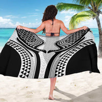 Hawaiian Kakau Art Tattoos Aquaman Style Sarong White Version - Wonder Print Shop