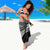 Hawaiian Kakau Art Tattoos Aquaman Style Sarong White Version - Wonder Print Shop