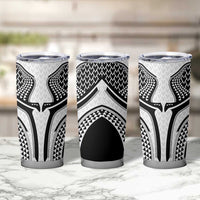 Hawaiian Kakau Art Tattoos Aquaman Style Tumbler Cup White Version - Wonder Print Shop