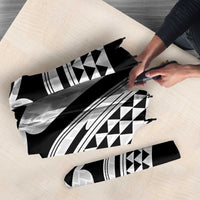 Hawaiian Kakau Art Tattoos Aquaman Style Umbrella White Version - Wonder Print Shop