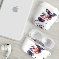 250 Years of American Freedom AirPods Case Flag Bald Eagle and Map