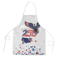 250 Years of American Freedom Apron Flag Bald Eagle and Map