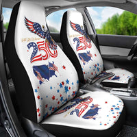 250 Years of American Freedom Car Seat Cover Flag Bald Eagle and Map