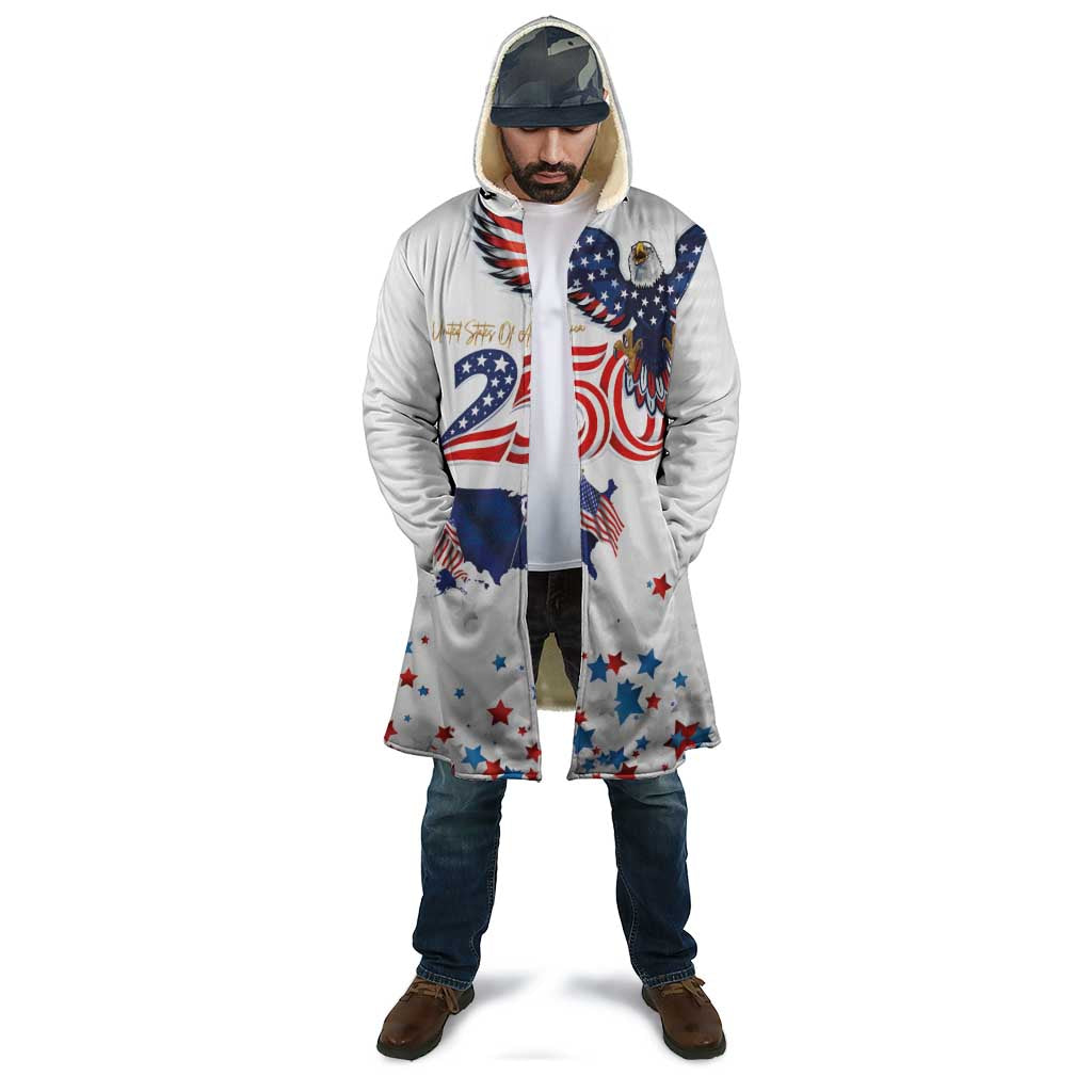 250 Years of American Freedom Cloak Flag Bald Eagle and Map