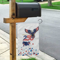250 Years of American Freedom Garden Flag Flag Bald Eagle and Map
