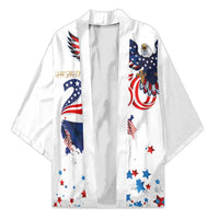 250 Years of American Freedom Kimono Flag Bald Eagle and Map