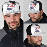 250 Years of American Freedom Mesh Trucker Cap Flag Bald Eagle and Map