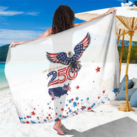 250 Years of American Freedom Sarong Flag Bald Eagle and Map