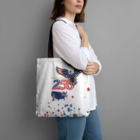 250 Years of American Freedom Tote Bag Flag Bald Eagle and Map