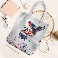 250 Years of American Freedom Tote Bag Flag Bald Eagle and Map