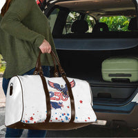 250 Years of American Freedom Travel Bag Flag Bald Eagle and Map