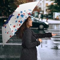 250 Years of American Freedom Umbrella Flag Bald Eagle and Map