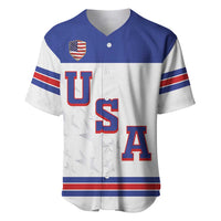 USA Ice Hockey Custom Baseball Jersey Sporty Style