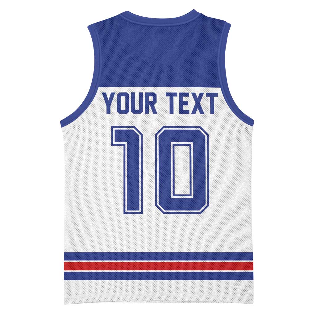 USA Ice Hockey Custom Basketball Jersey Sporty Style