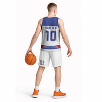 USA Ice Hockey Custom Basketball Jersey Sporty Style