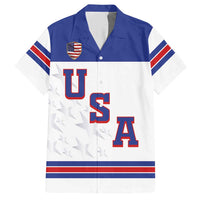USA Ice Hockey Custom Hawaiian Shirt Sporty Style