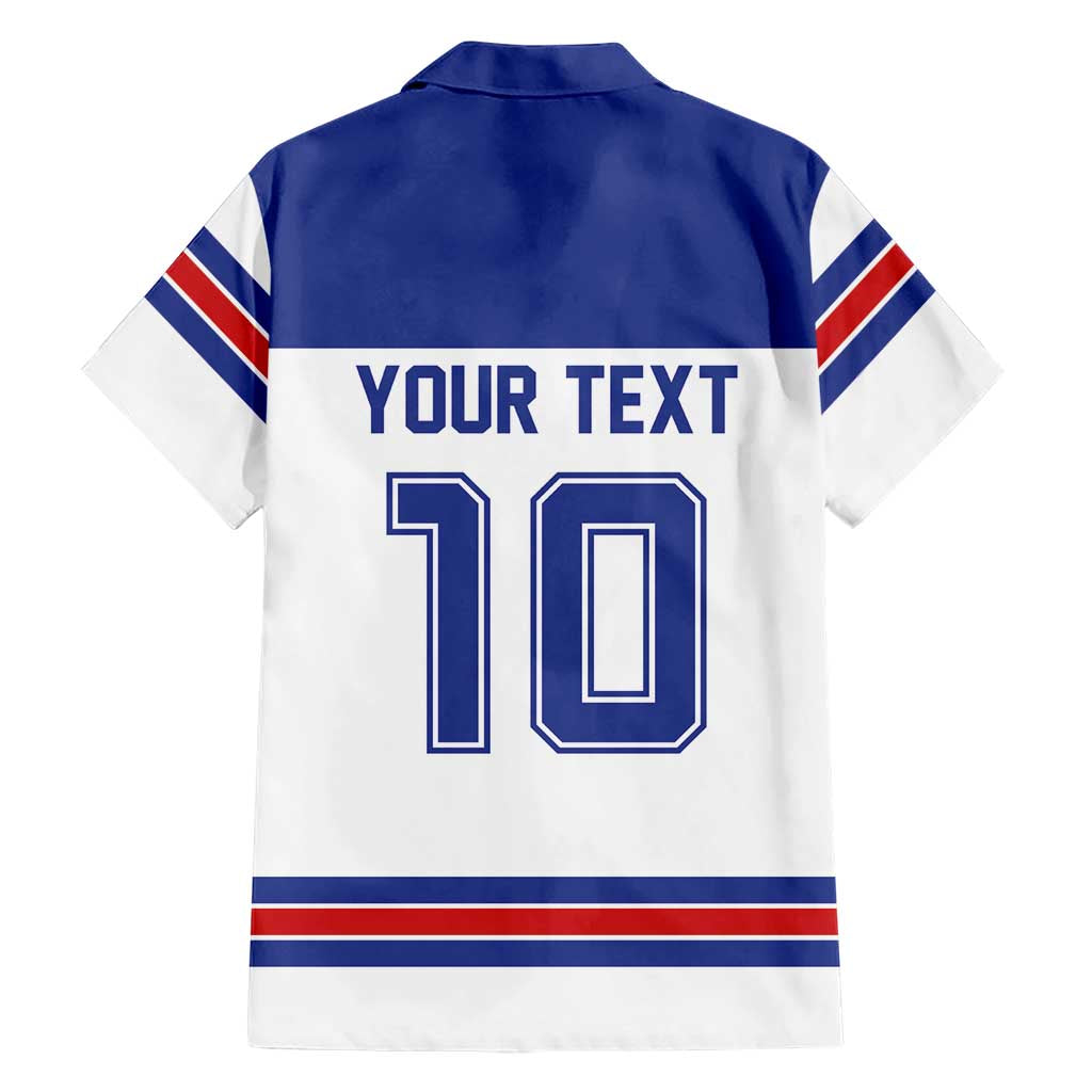 USA Ice Hockey Custom Hawaiian Shirt Sporty Style