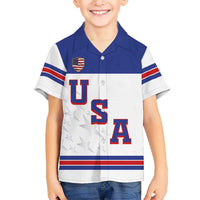 USA Ice Hockey Custom Hawaiian Shirt Sporty Style
