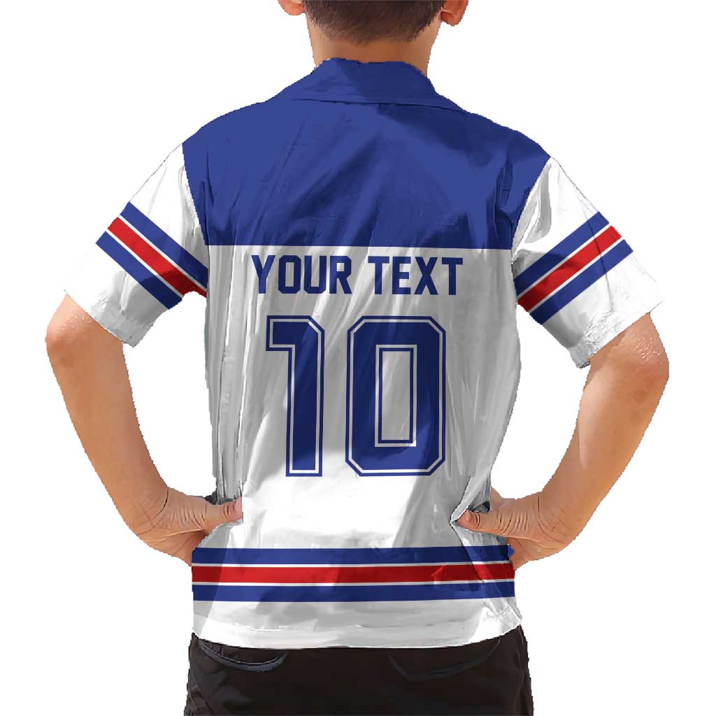 USA Ice Hockey Custom Hawaiian Shirt Sporty Style