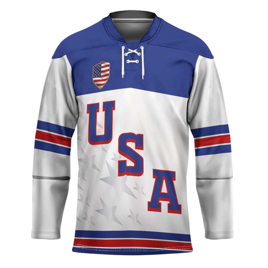 USA Ice Hockey Custom Hockey Jersey Sporty Style
