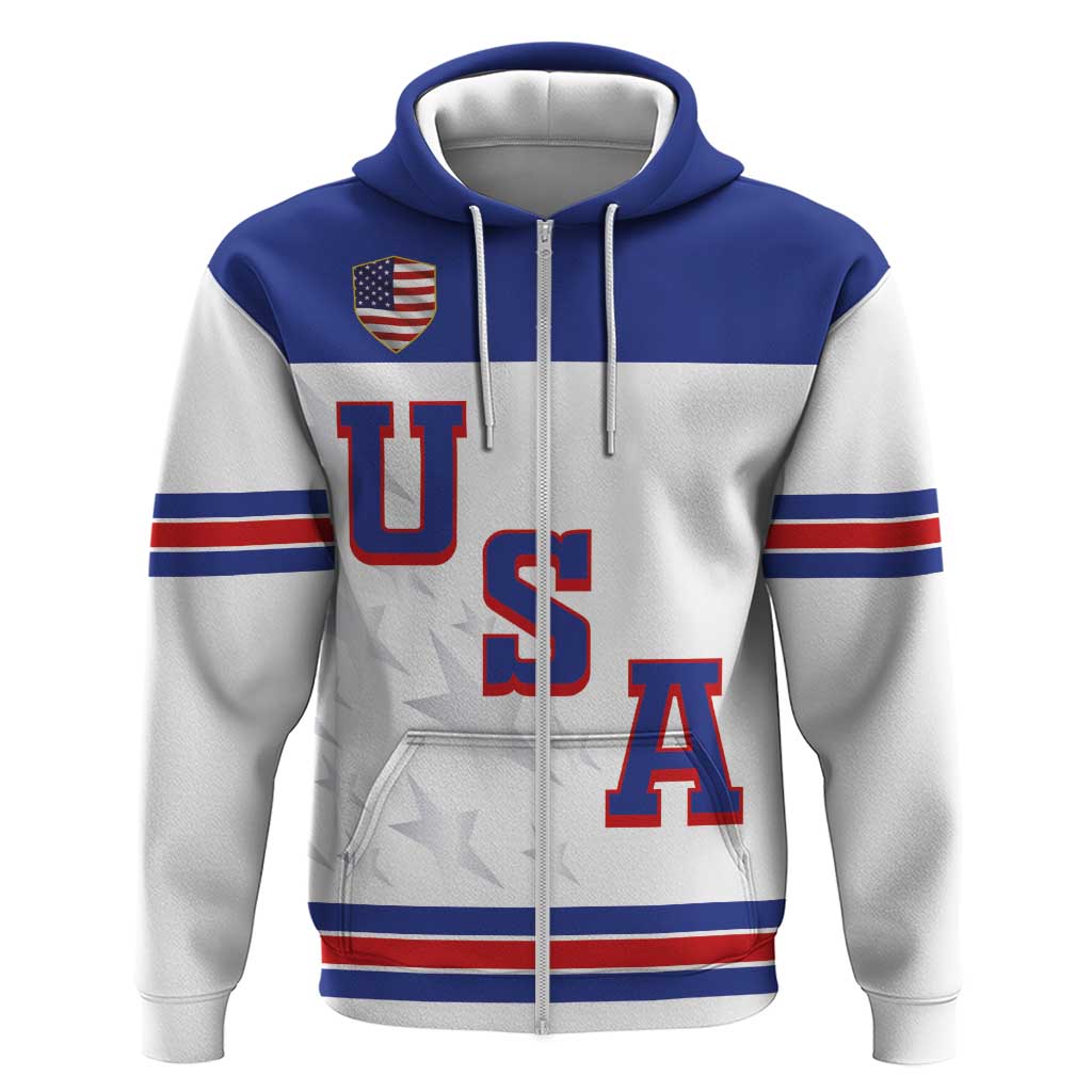 USA Ice Hockey Custom Hoodie Sporty Style