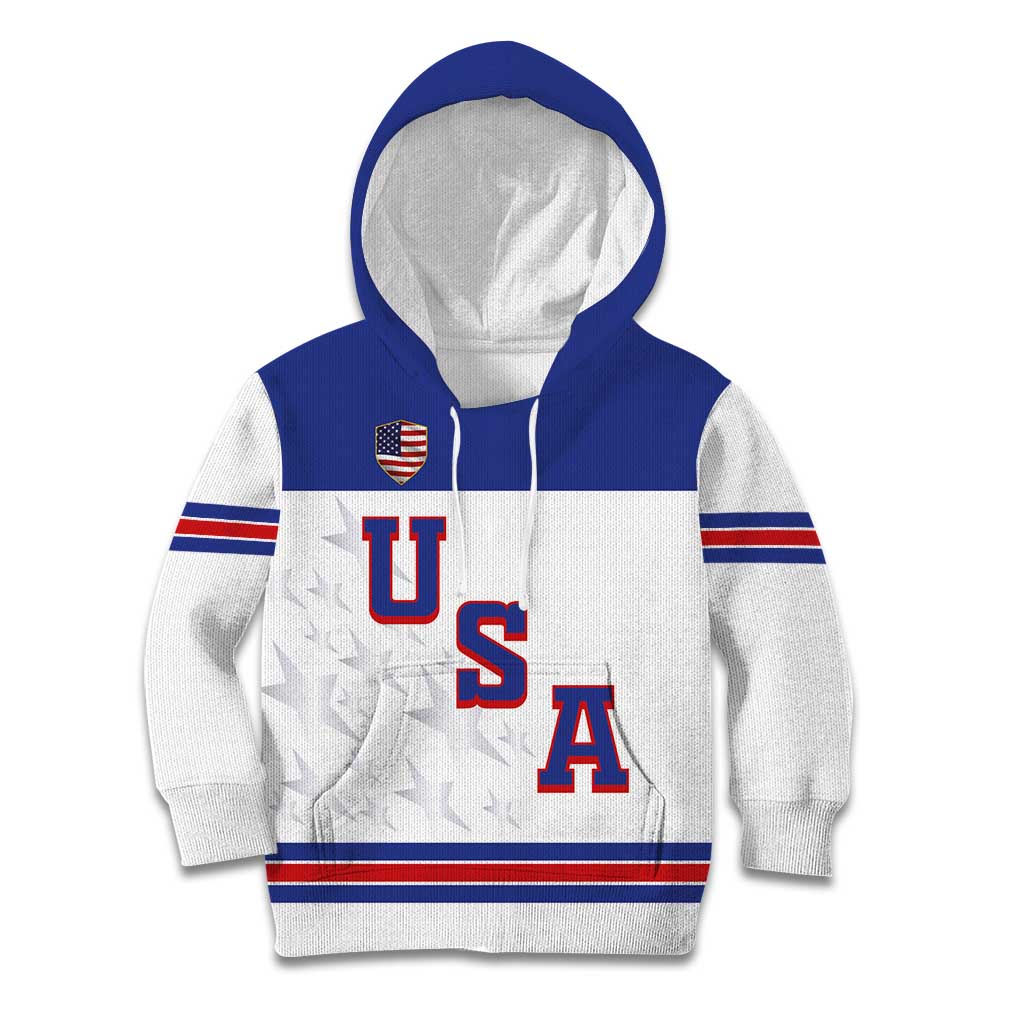 USA Ice Hockey Custom Kid Hoodie Sporty Style