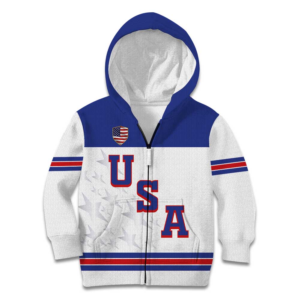 USA Ice Hockey Custom Kid Hoodie Sporty Style