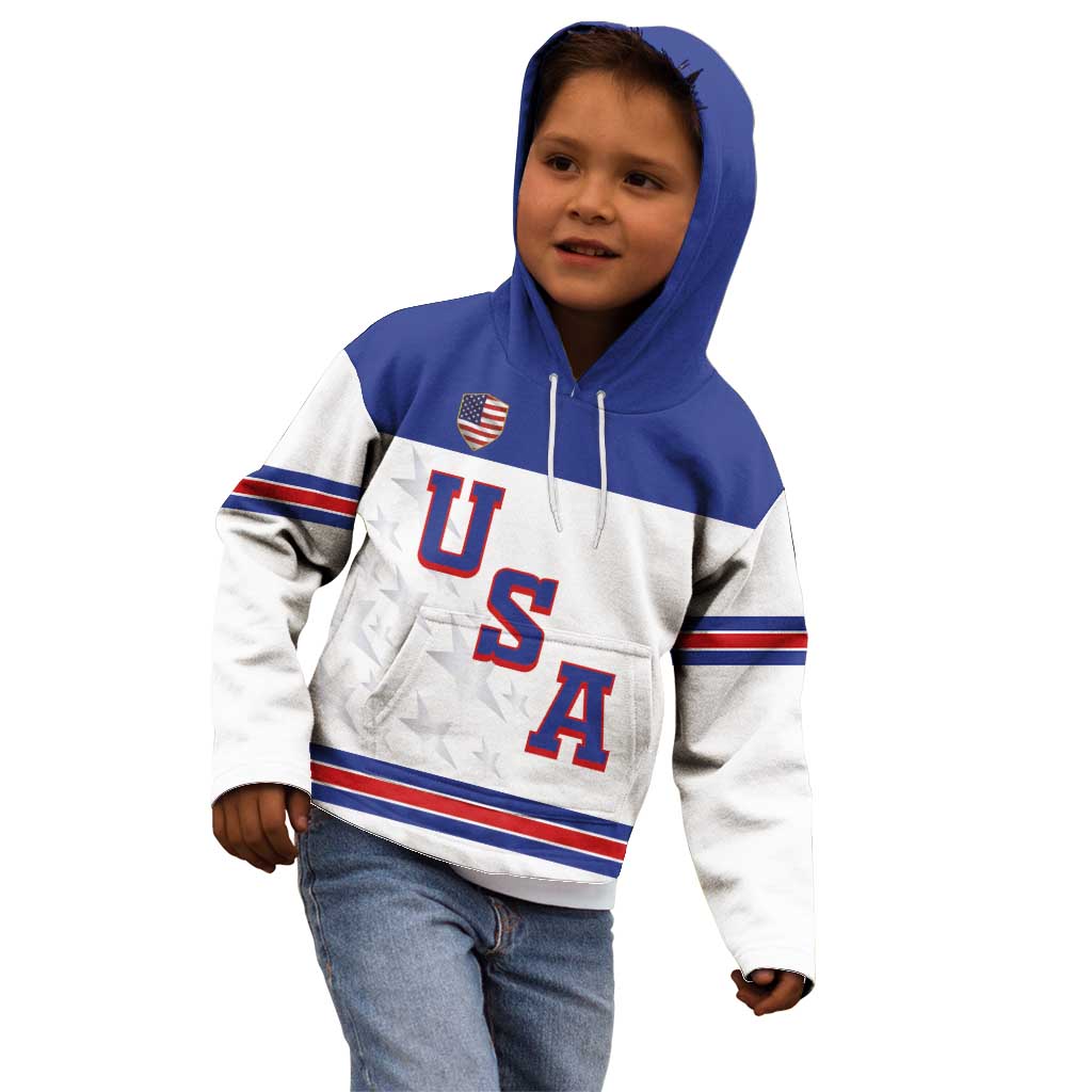 USA Ice Hockey Custom Kid Hoodie Sporty Style