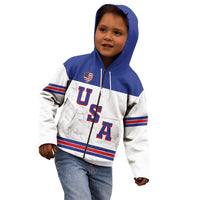 USA Ice Hockey Custom Kid Hoodie Sporty Style