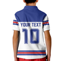 USA Ice Hockey Custom Kid Polo Shirt Sporty Style