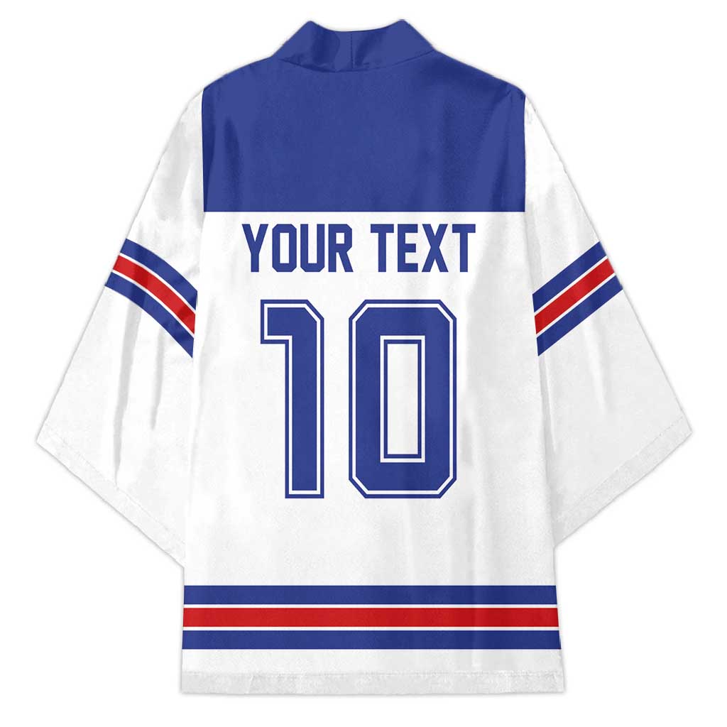 USA Ice Hockey Custom Kimono Sporty Style