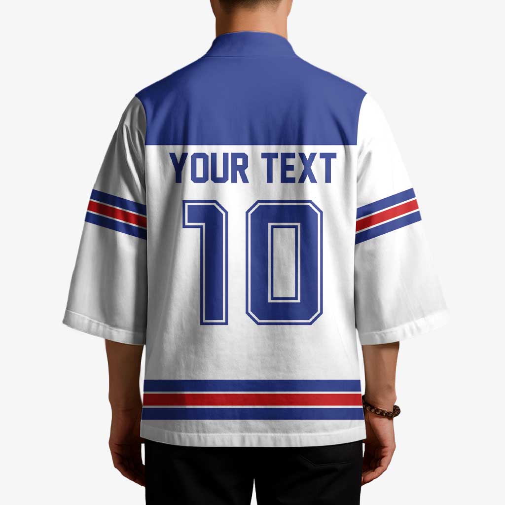 USA Ice Hockey Custom Kimono Sporty Style