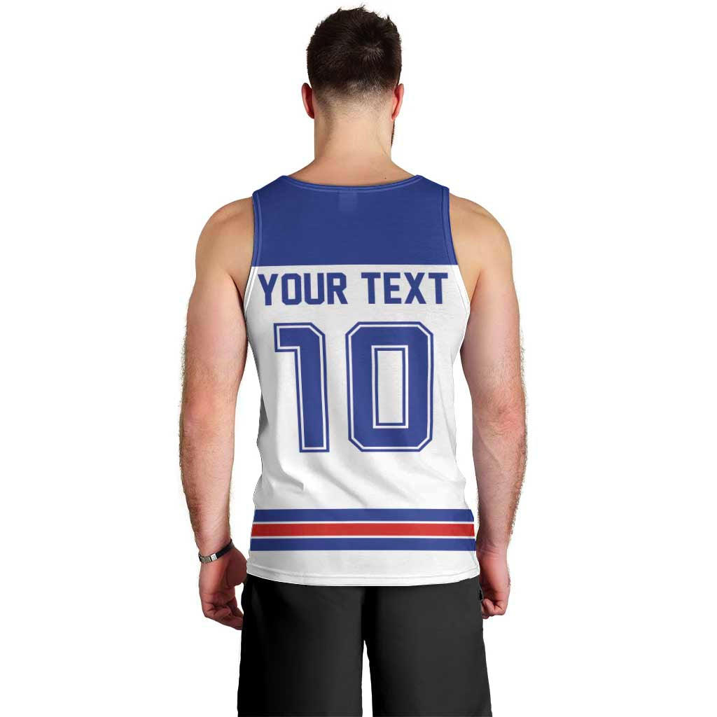USA Ice Hockey Custom Men Tank Top Sporty Style