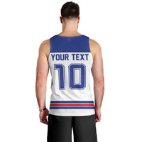 USA Ice Hockey Custom Men Tank Top Sporty Style