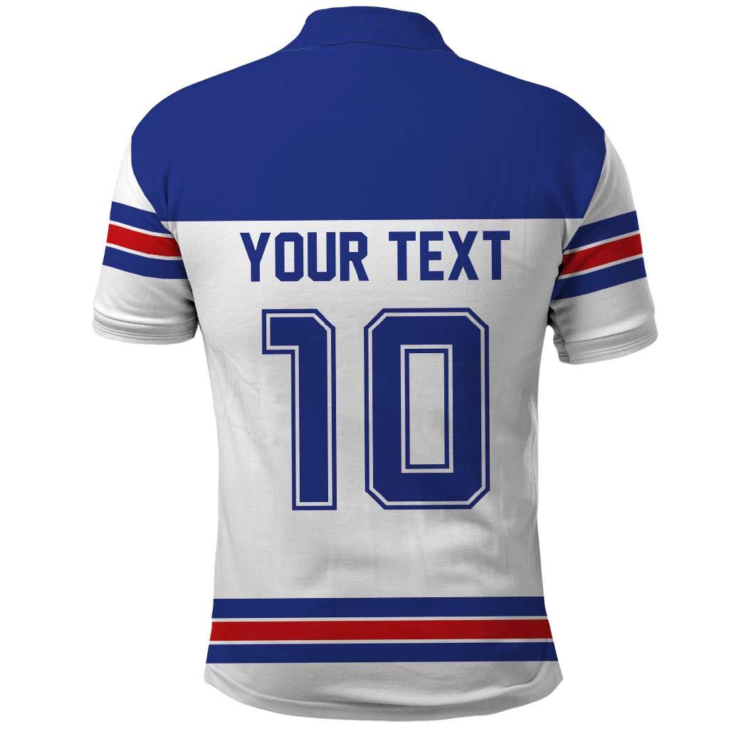 USA Ice Hockey Custom Polo Shirt Sporty Style