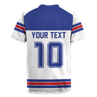 USA Ice Hockey Custom Rugby Jersey Sporty Style