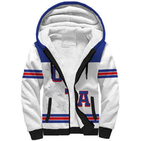 USA Ice Hockey Custom Sherpa Hoodie Sporty Style
