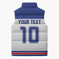 USA Ice Hockey Custom Sleeveless Puffer Jacket Sporty Style
