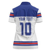 USA Ice Hockey Custom Women Polo Shirt Sporty Style