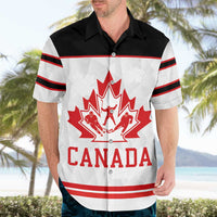 Canada Ice Hockey Custom Hawaiian Shirt Maple Leaves Sport
