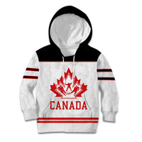 Canada Ice Hockey Custom Kid Hoodie Maple Leaves Sport