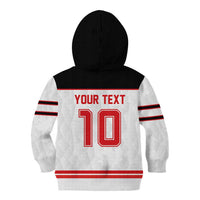 Canada Ice Hockey Custom Kid Hoodie Maple Leaves Sport