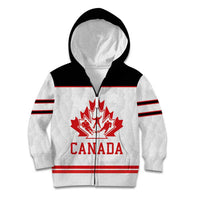 Canada Ice Hockey Custom Kid Hoodie Maple Leaves Sport
