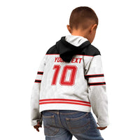 Canada Ice Hockey Custom Kid Hoodie Maple Leaves Sport