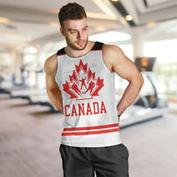 Canada Ice Hockey Custom Men Tank Top Maple Leaves Sport