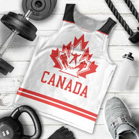 Canada Ice Hockey Custom Men Tank Top Maple Leaves Sport